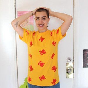 Kodak All Over Print Vintage Style Graphic Tee